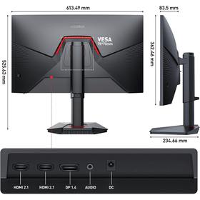 Koorui G2741L 27 inç 320Hz 4K Oyuncu Monitörü