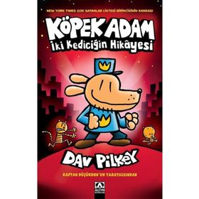 Köpek Adam 3 - İki Kediciğin Hikayesi - Dav Pilkey - Altın Kitaplar
