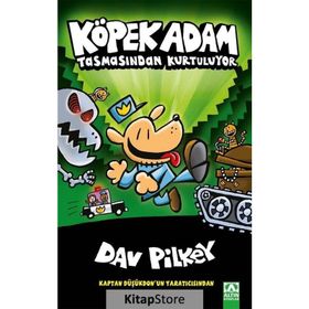 Köpek Adam Tasmasından Kurtuluyor - Dav Pilkey