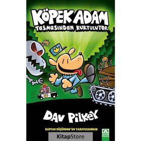 Köpek Adam Tasmasından Kurtuluyor - Dav Pilkey