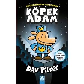 Köpek Adam Tasmasından Kurtuluyor - Dav Pilkey
