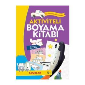 Köprü ve Taşıtlar - Aktiviteli Upuzuuun Boyama Kitabım - Asiye Aslı Aslaner