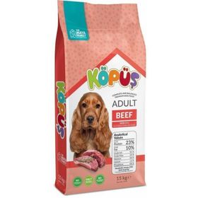 Köpüş Biftekli 15 kg Yetişkin Köpek Maması
