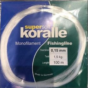 Koralle 100 m 0.20 mm Poşet Misina