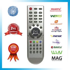 Korax 700-750 Kayıtlı Uydu Alıcı Kumandası