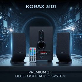 Korax KX-FM3101 Bluetooth 2+1 Ses Sistemi