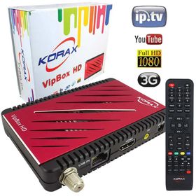 Korax Vipbox Full HD IP TV - Ethernetli Uydu Alıcısı