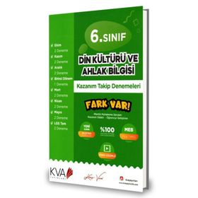 Koray Varol 6. Sınıf Din Kültürü Kazanım Takip Denemeleri - kollektif