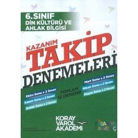 Koray Varol 6. Sınıf Din Kültürü Kazanım Takip Denemeleri - kollektif