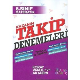 Koray Varol 6. Sınıf İngilizce Kazanım Takip Denemeleri - kollektif