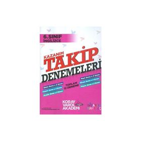 Koray Varol 6. Sınıf İngilizce Kazanım Takip Denemeleri - kollektif