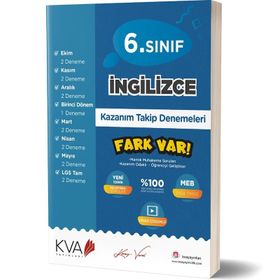 Koray Varol 6. Sınıf İngilizce Kazanım Takip Denemeleri - kollektif