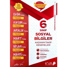 Koray Varol 6. Sınıf Sosyal Bilgiler Kazanım Takip Denemeleri - kollektif