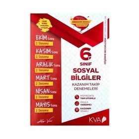 Koray Varol 6. Sınıf Sosyal Bilgiler Kazanım Takip Denemeleri - kollektif