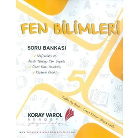Koray Varol Akademi 5.Sınıf Fen Bilimleri Soru Bankası - Koray Varol