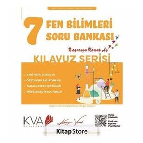 Koray Varol KVA Yayınları 7. Sınıf Kılavuz Serisi Fen Bilimleri Soru Bankası