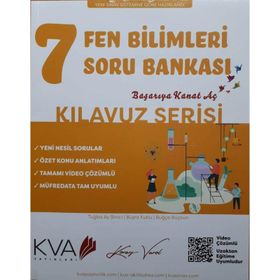 Koray Varol KVA Yayınları 7. Sınıf Kılavuz Serisi Fen Bilimleri Soru Bankası