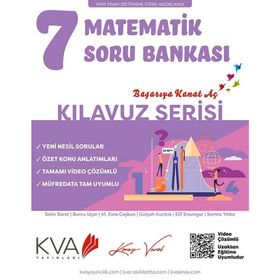 Koray Varol KVA Yayınları 7. Sınıf Kılavuz Serisi Matematik Soru Bankası