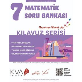 Koray Varol KVA Yayınları 7. Sınıf Kılavuz Serisi Matematik Soru Bankası