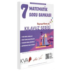 Koray Varol KVA Yayınları 7. Sınıf Kılavuz Serisi Matematik Soru Bankası
