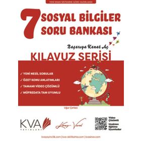 Koray Varol KVA Yayınları 7. Sınıf Kılavuz Serisi Sosyal Bilgiler Soru Bankası