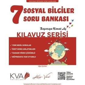 Koray Varol KVA Yayınları 7. Sınıf Kılavuz Serisi Sosyal Bilgiler Soru Bankası
