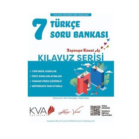 Koray Varol KVA Yayınları 7. Sınıf Kılavuz Serisi Türkçe Soru Bankası