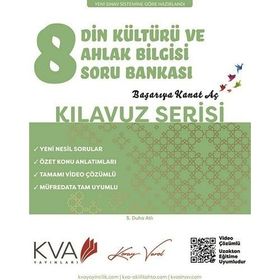 Koray Varol KVA Yayınları 8. Sınıf LGS Kılavuz Serisi Din Kültürü Soru Bankası