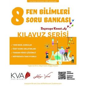 Koray Varol KVA Yayınları 8. Sınıf LGS Kılavuz Serisi Fen Bilimleri Soru Bankası