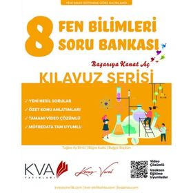 Koray Varol KVA Yayınları 8. Sınıf LGS Kılavuz Serisi Fen Bilimleri Soru Bankası