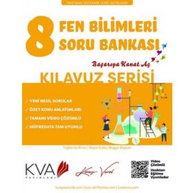 Koray Varol KVA Yayınları 8. Sınıf LGS Kılavuz Serisi Fen Bilimleri Soru Bankası