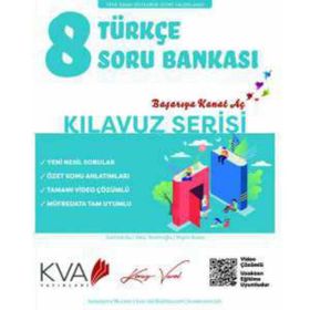 Koray Varol KVA Yayınları 8. Sınıf LGS Kılavuz Serisi Türkçe Soru Bankası