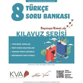 Koray Varol KVA Yayınları 8. Sınıf LGS Kılavuz Serisi Türkçe Soru Bankası