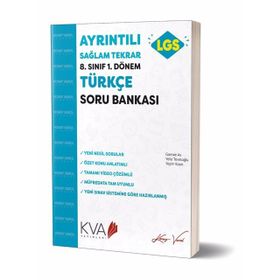 Koray Varol Yayınları 8. Sınıf 1. Dönem Türkçe Soru Bankası