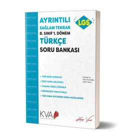 Koray Varol Yayınları 8. Sınıf 1. Dönem Türkçe Soru Bankası