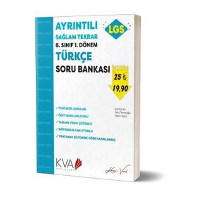Koray Varol Yayınları 8. Sınıf 1. Dönem Türkçe Soru Bankası