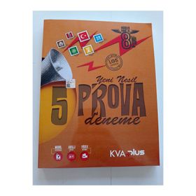 Koray Varol Yayınları 8. Sınıf LGS Yeni Nesil Prova 5 Deneme