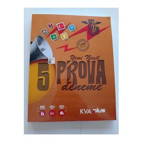 Koray Varol Yayınları 8. Sınıf LGS Yeni Nesil Prova 5 Deneme