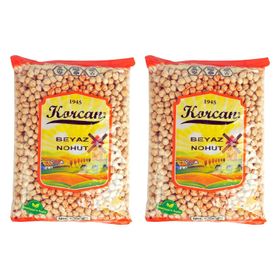 Korcan 1 kg 8 mm Beyaz Nohut (2 adet)