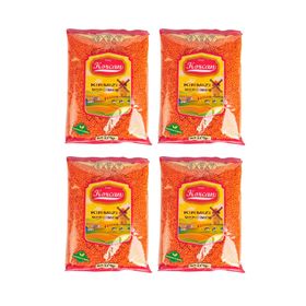 Korcan 1 kg Kırmızı Mercimek (4 adet)