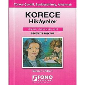 Korece Hikayeler - Sevgiliye Mektup: Fono Yayınları