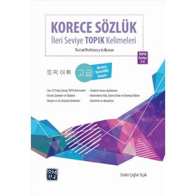 Korece Sözlük - İleri Seviye Topık Kelimeleri Ender Çağlar Uçak