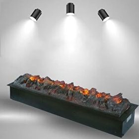 Korflame 150 cm Ses Efektli 3D Üç Boyutlu Elektrikli Şömine