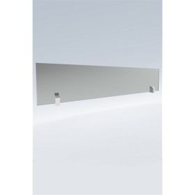 Korflame 78x15 cm Siyah Bacasız Şömine Camı