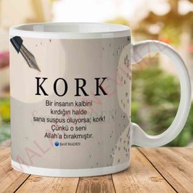 Kork Baskılı Kupa