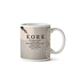 Kork Baskılı Kupa