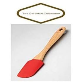 Korkmaz A 594 Kırmızı Natura Twisty Hamur Spatulası