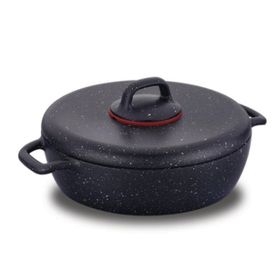 Korkmaz A1354 Gusto Plus 24x6,5 cm Kısa Tencere
