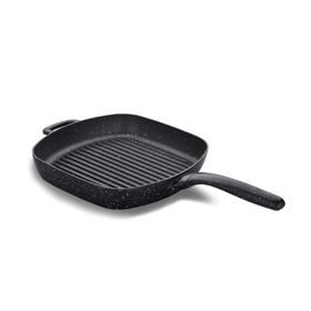Korkmaz A1373 28x28 cm Gusto Plus Volkanit Kare Grill Döküm Tava