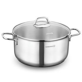 Korkmaz A1657 Perla 5.5 lt 24x12 cm Çelik Tencere